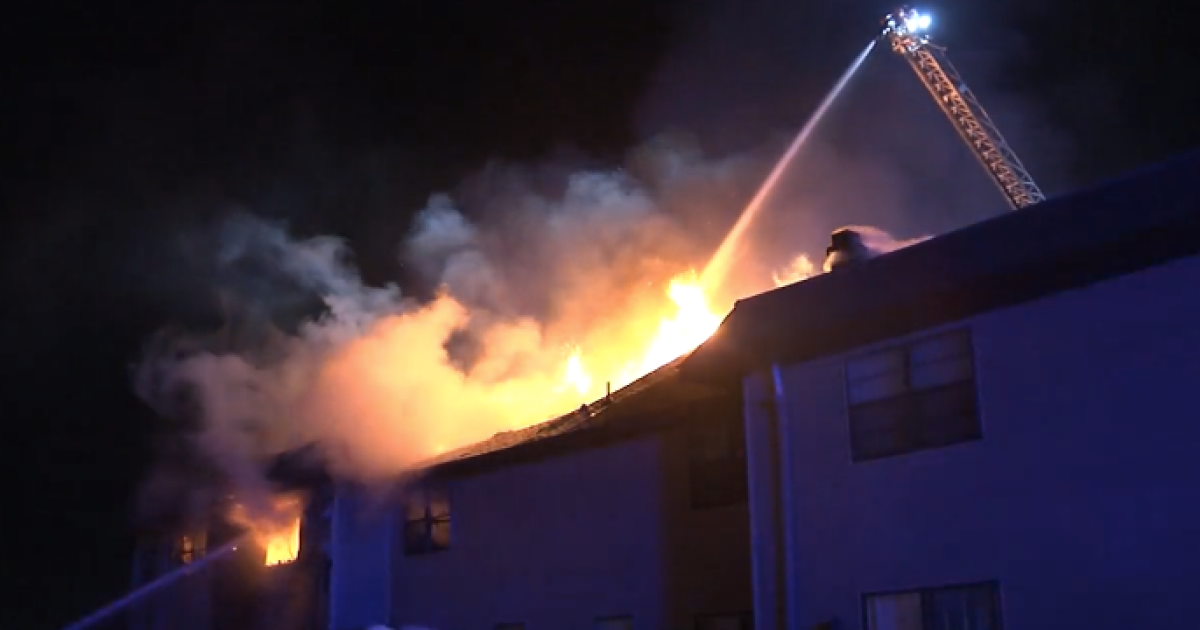 Overland Park apartment fire displaces residents from 8 units overnight.
