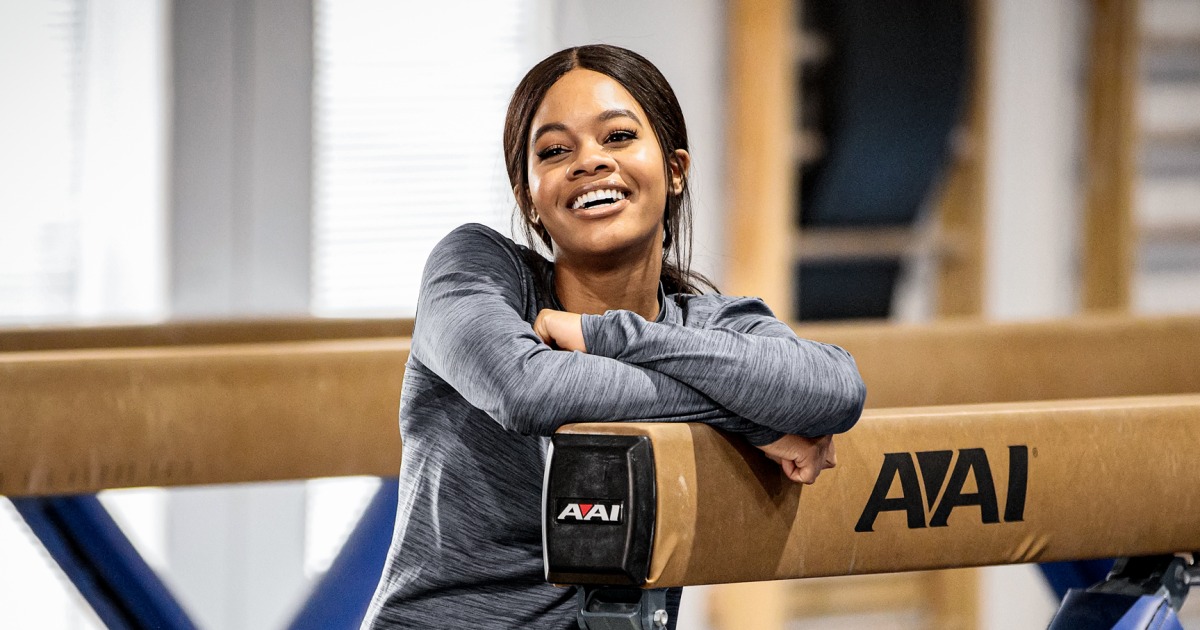 Featured image for "Olympic Champion Gabby Douglas Makes Comeback to Competitive Gymnastics"