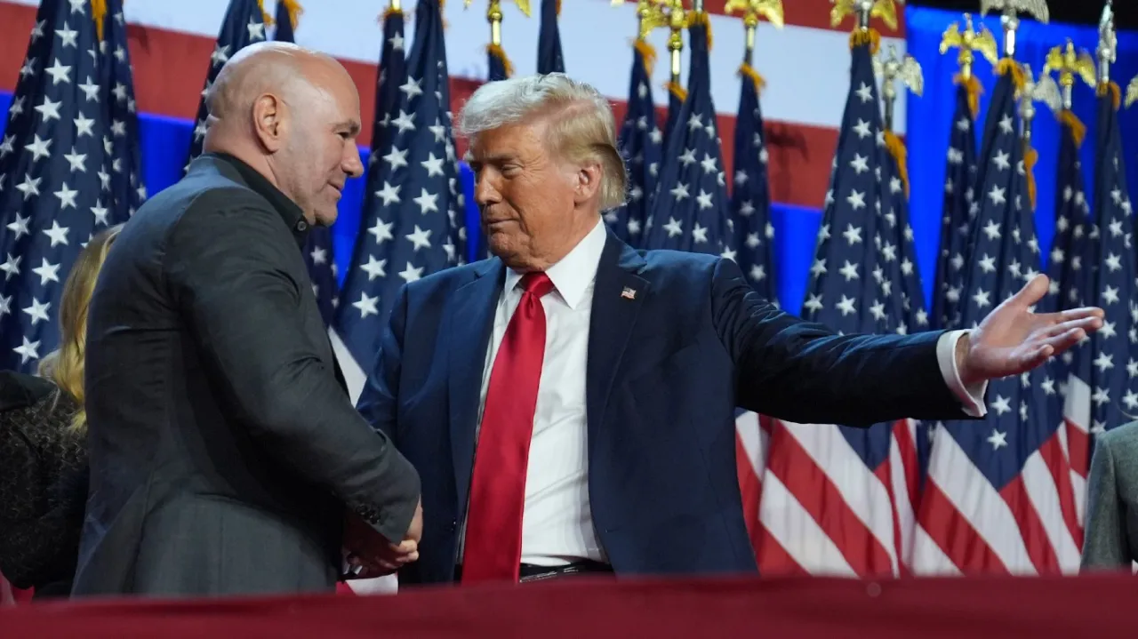 Featured image for Trump Attends UFC Fight in NYC