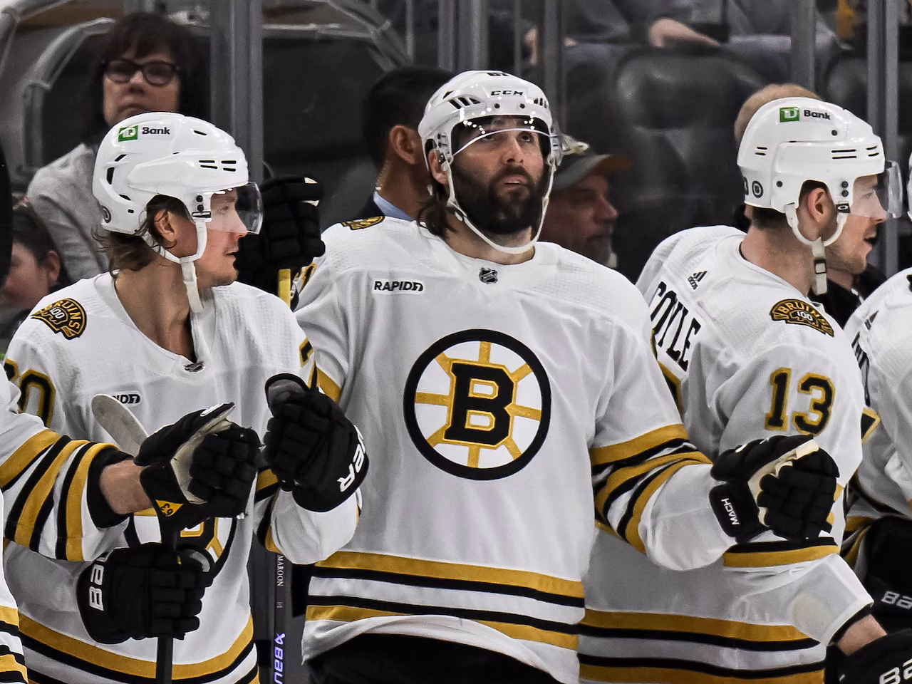 Featured image for "Pat Maroon's Impressive Debut with the Bruins Sparks Playoff Ice Time Battle"