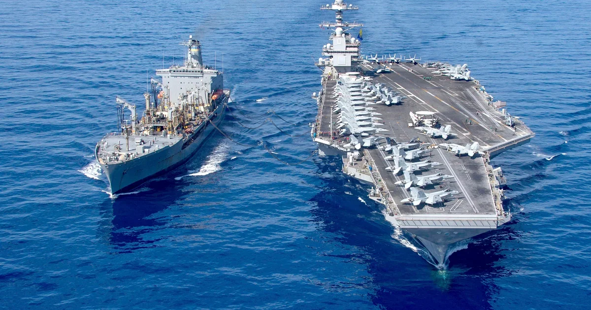 Carrier groups in region as Trump weighs Iran strike timing