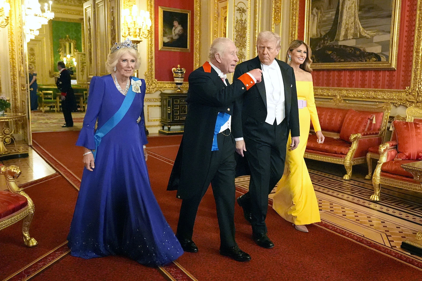 Featured image for Royal Elegance and Lavish Celebrations Mark Trump's State Visit to Britain