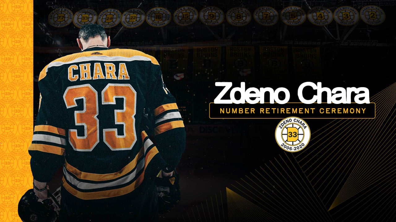 Featured image for Boston Bruins to Retire Zdeno Chara’s Number 33 in January