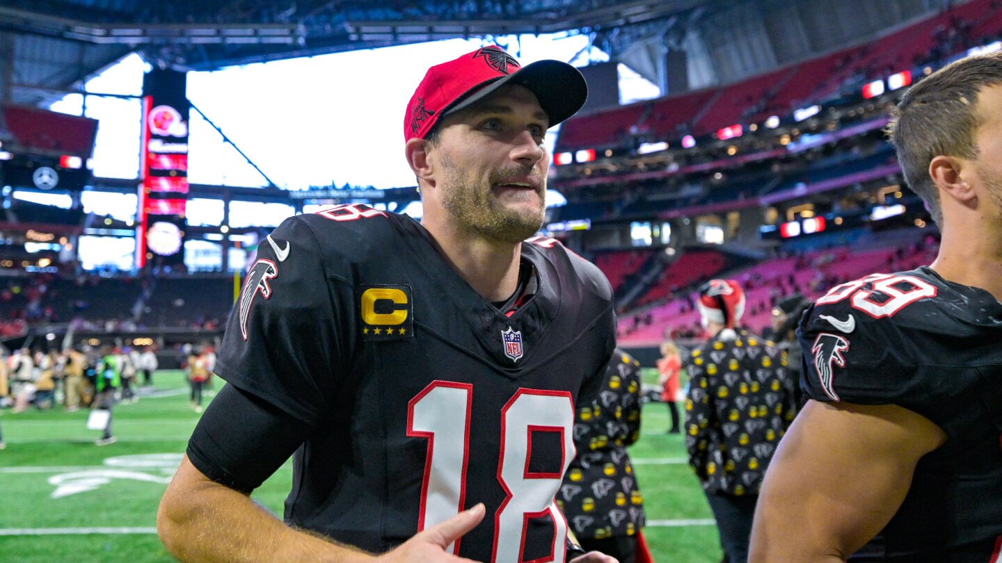 Featured image for Kirk Cousins Missing from Falcons OTAs Amid Trade Rumors