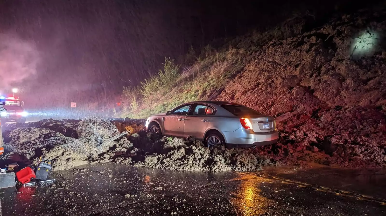 Southern Minnesota Highway Closed Due to Mudslide and Flooding