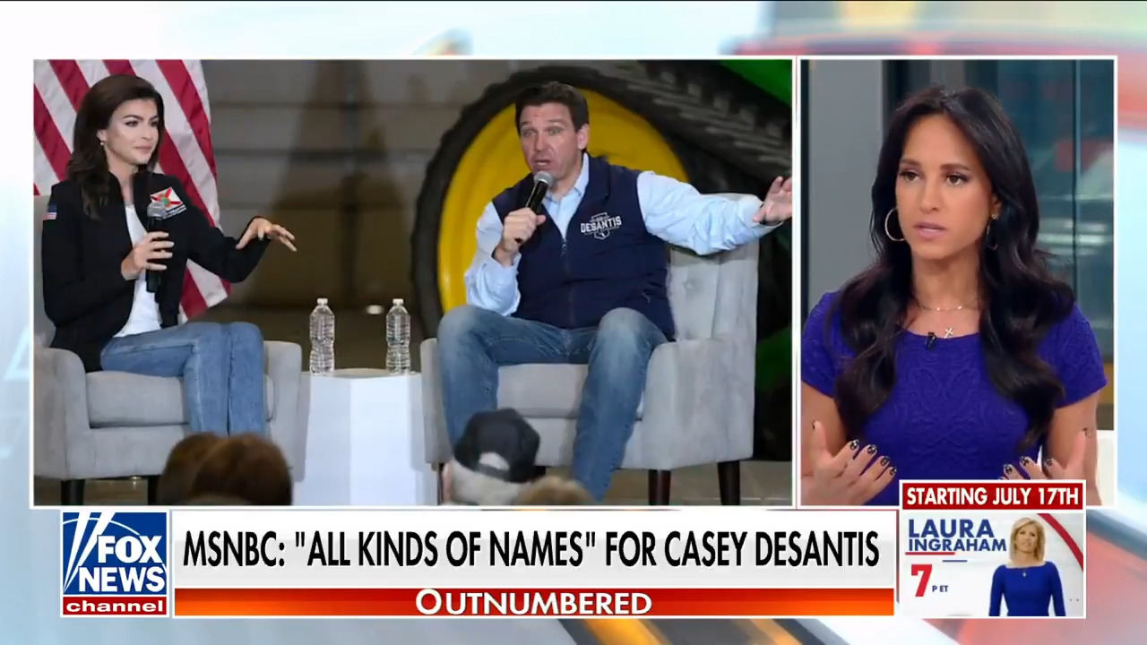 Featured image for "MSNBC's Attacks on Casey DeSantis Draw Backlash, Ron DeSantis Responds"