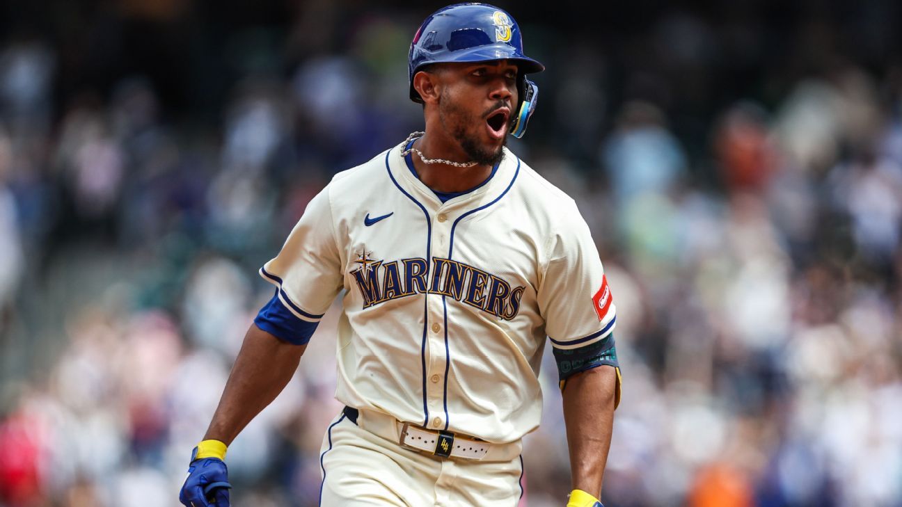 Featured image for Julio Rodriguez Sets MLB Record with Fourth Consecutive 20-20 Season