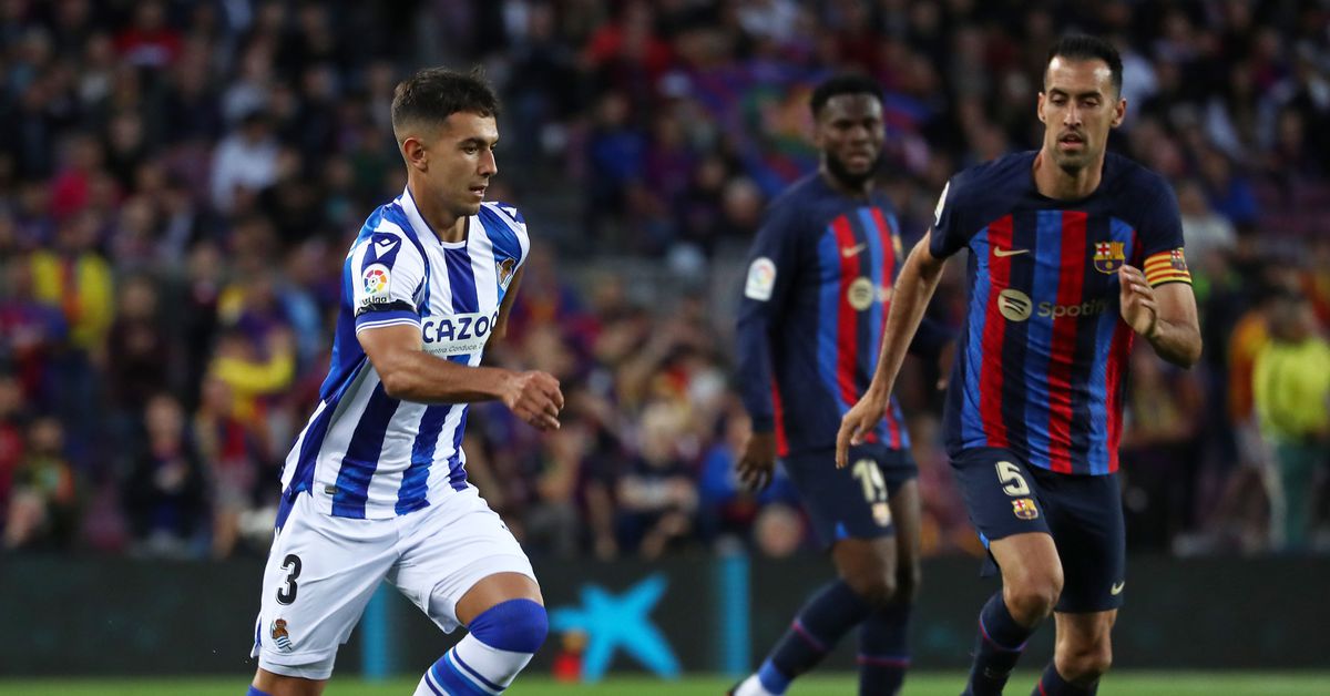 Featured image for Real Sociedad Upset Barcelona in LaLiga Showdown.