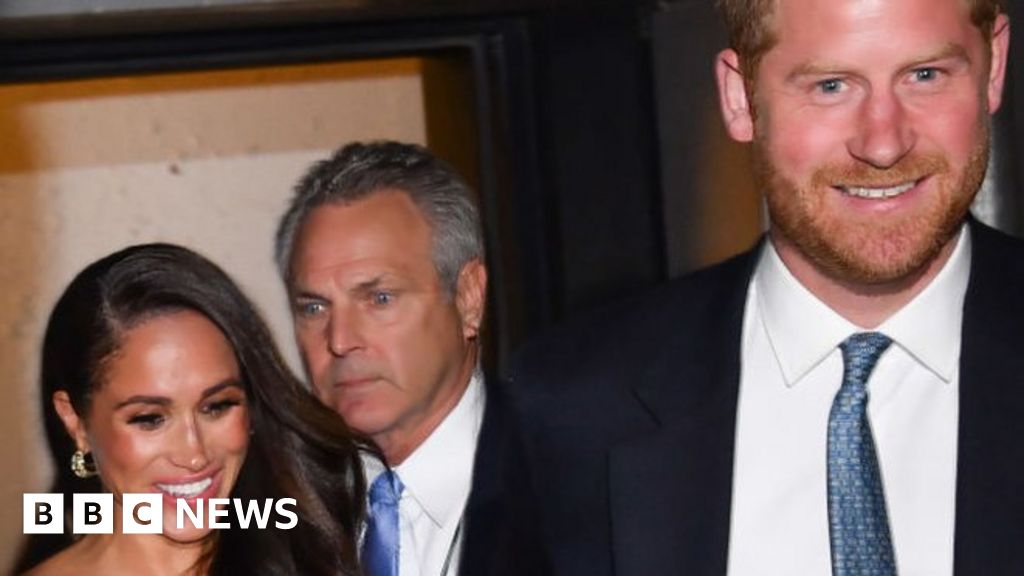 The Latest on Harry and Meghan's NYC Visit and Photo Dispute.