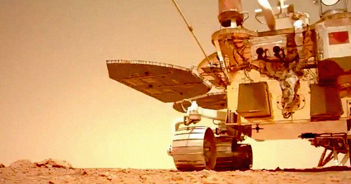 Featured image for China Reveals Status of Malfunctioning Mars Rover