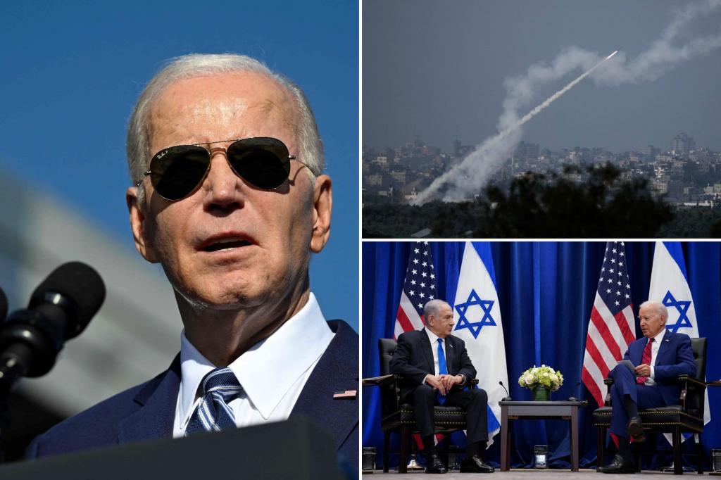"Biden's Urgent Visit to Israel Amidst Hamas Bloodbath and Looming Gaza Invasion"