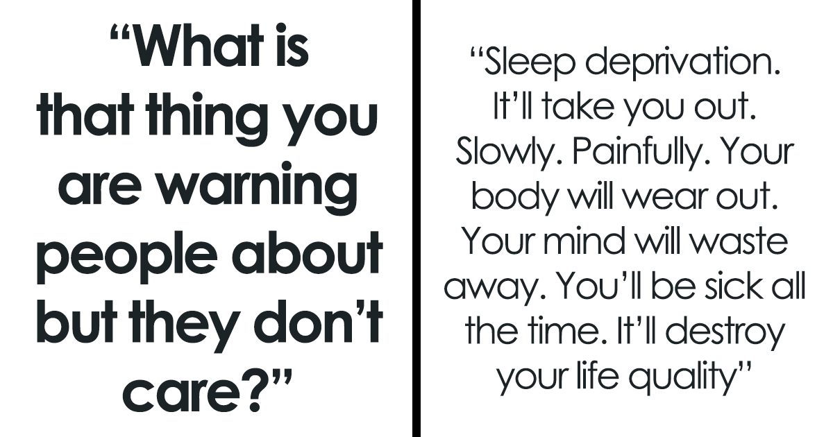 "The Ignored Warnings: 29 Things People Regret Not Heeding"