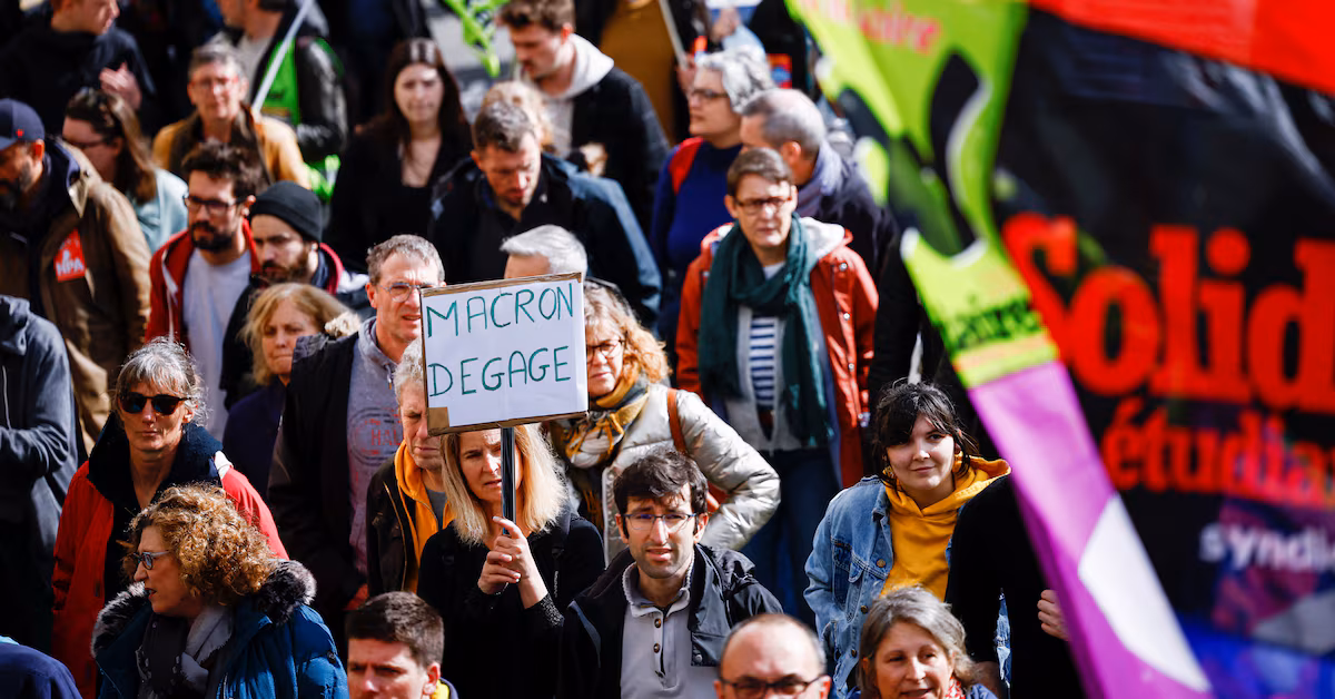 France in Turmoil Over Macron's Pension Reforms