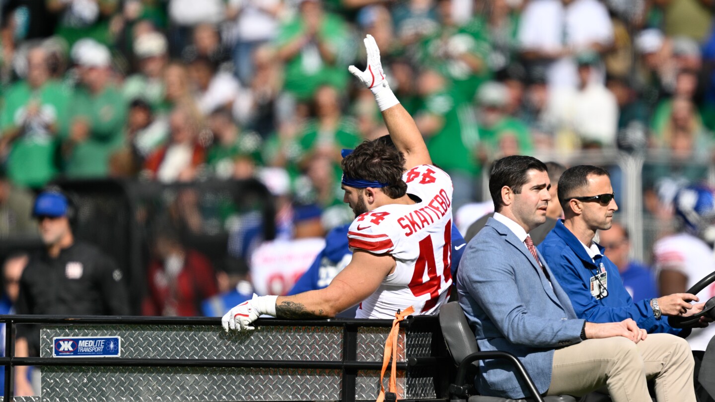 Featured image for Cam Skattebo to Undergo Surgery After Ankle Injury, Giants React