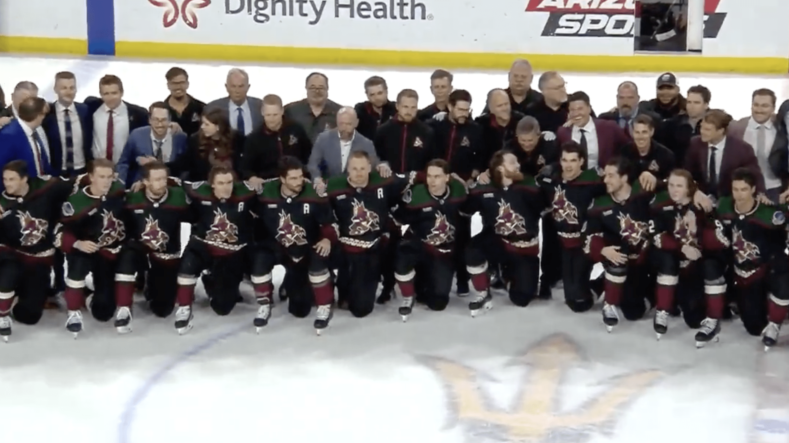 Featured image for "Coyotes' Touching Farewell: Emotional Final Home Game in Arizona"