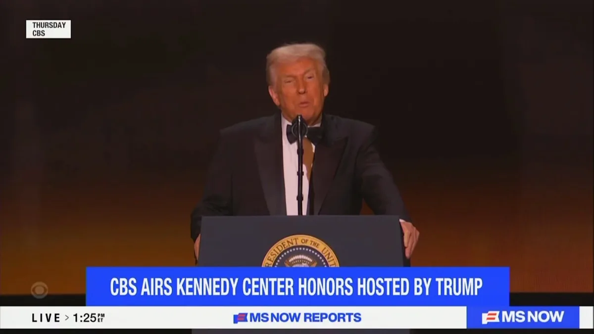 Featured image for CBS Limits Trump’s Kennedy Center Remarks and Highlights Honors