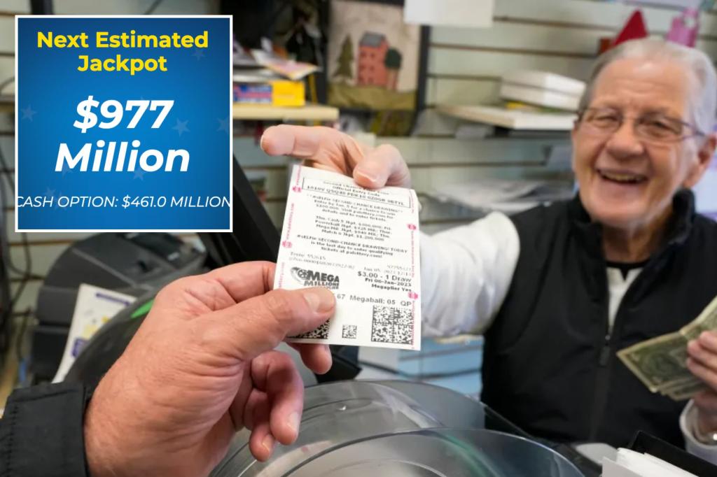 "Mega Millions Jackpot Soars to Record-Breaking $977M After No Winner"