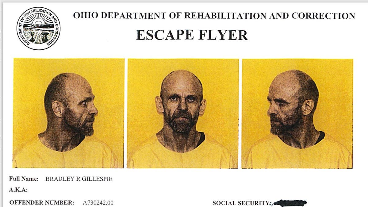 Escaped Ohio Inmate's Body Discovered in Ohio River