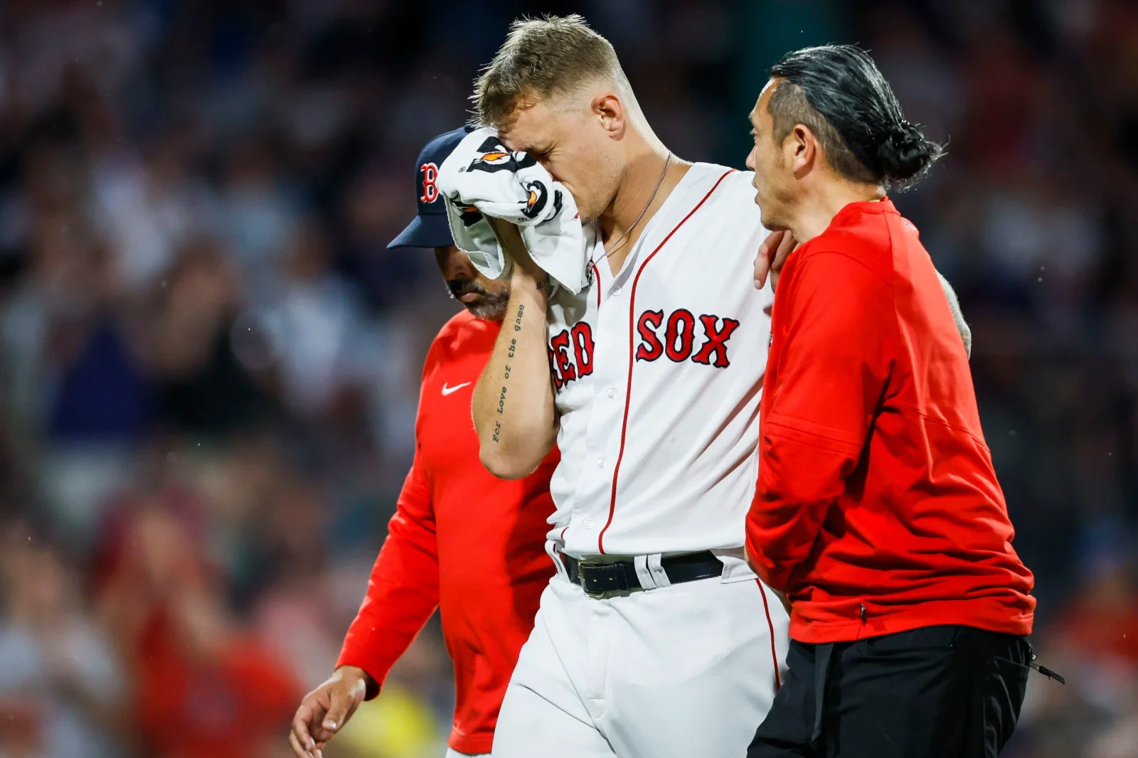 Red Sox's Tanner Houck Out Indefinitely with Facial Fracture After Line Drive to Face.