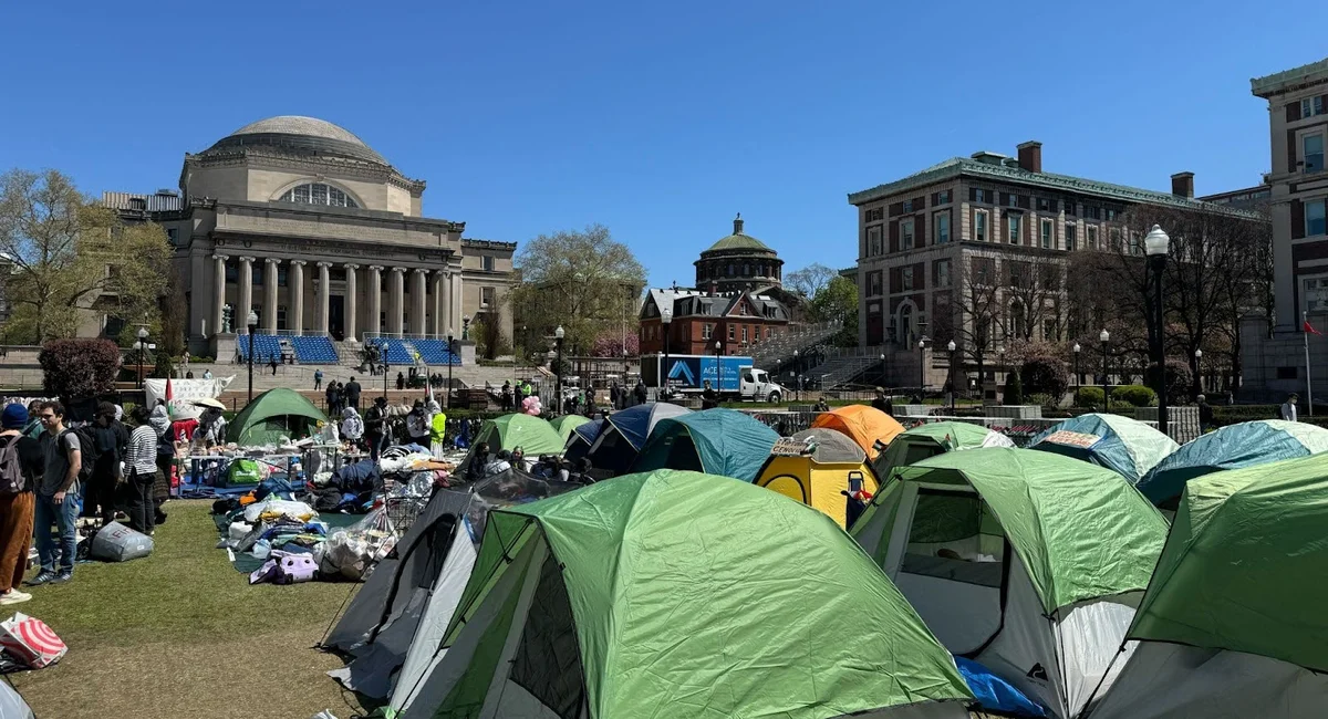 Featured image for Columbia University disciplines nearly 80 students over campus protests
