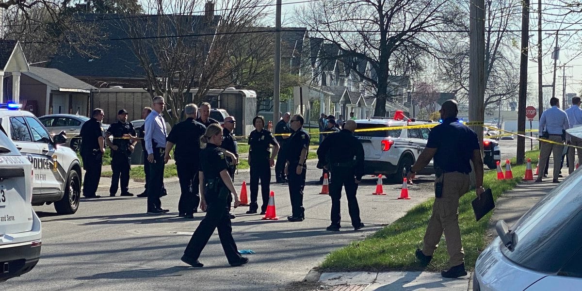 Toledo police respond to multiple incidents of violence, including officer-involved shooting.