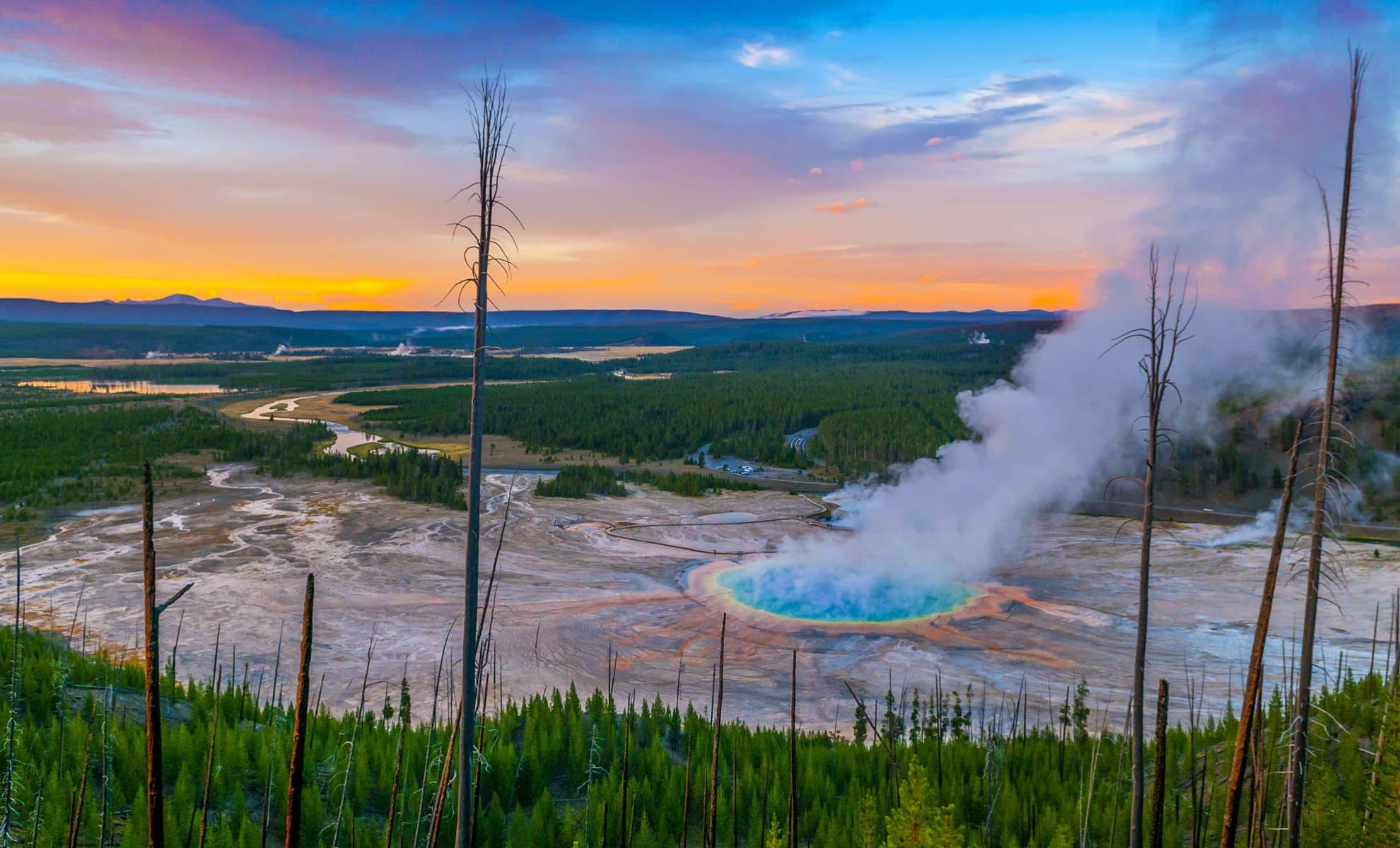 Featured image for Yellowstone Reveals New Blue Pool and Mysterious Ground Holes