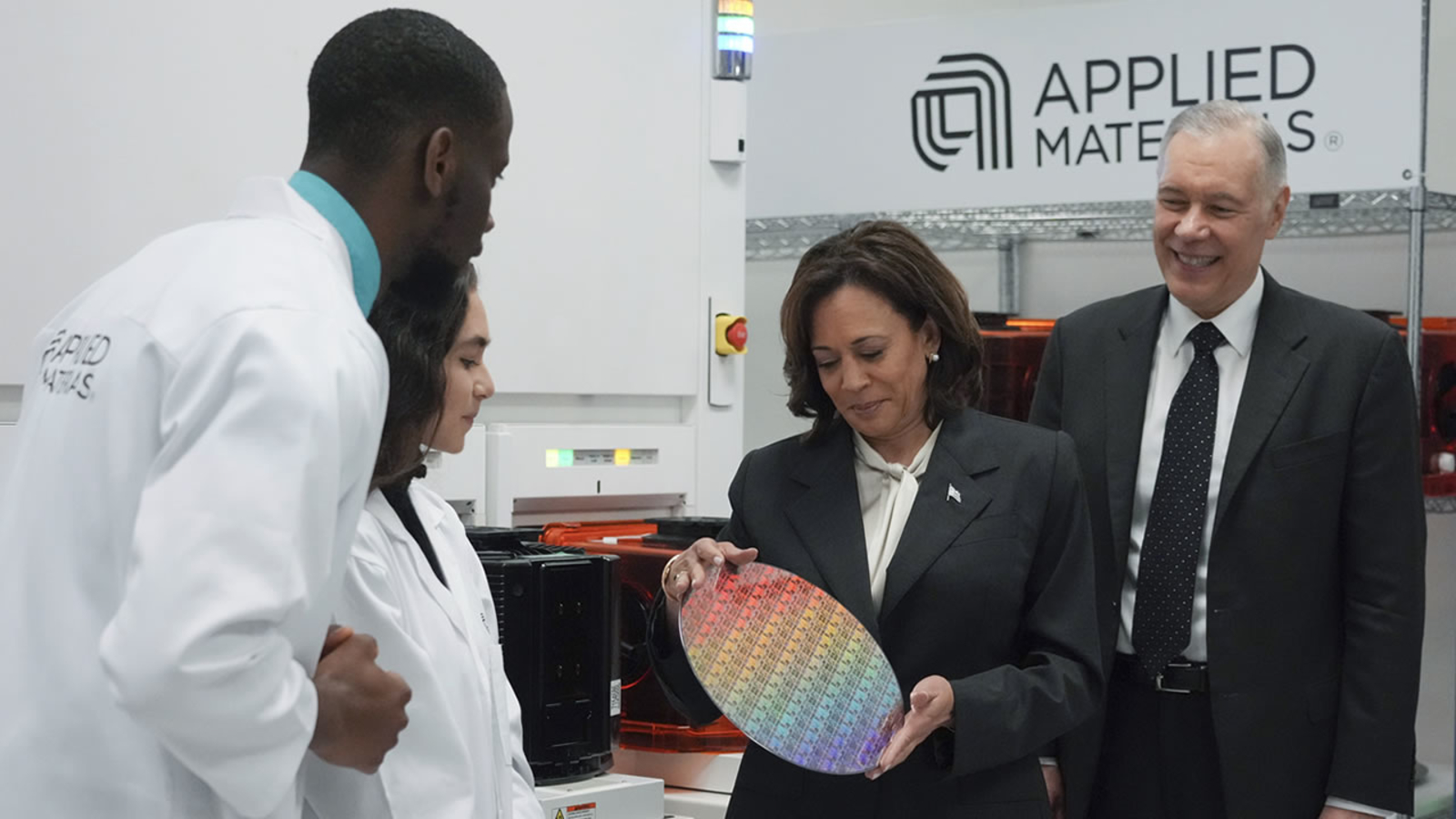 VP Kamala Harris Promotes Semiconductor Research and Development in Silicon Valley
