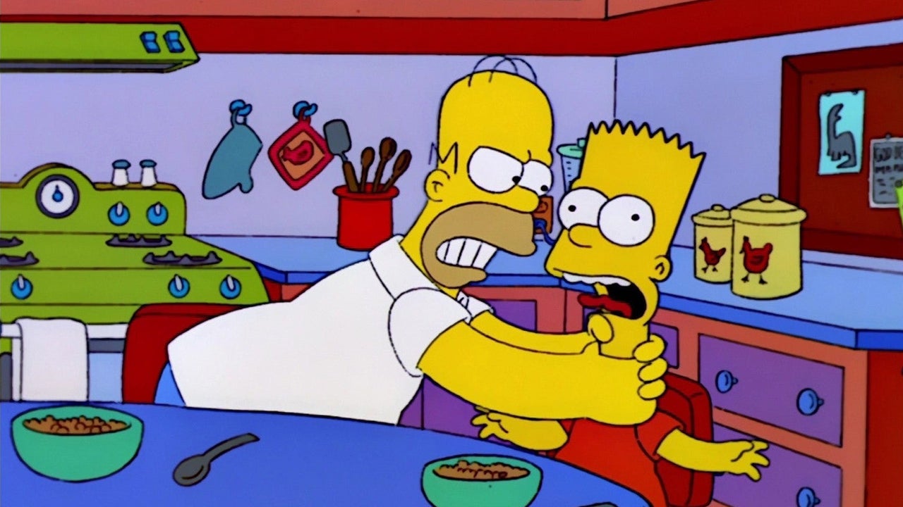 Featured image for "The Simpsons Embrace Change: No More Strangling for Homer and Bart"