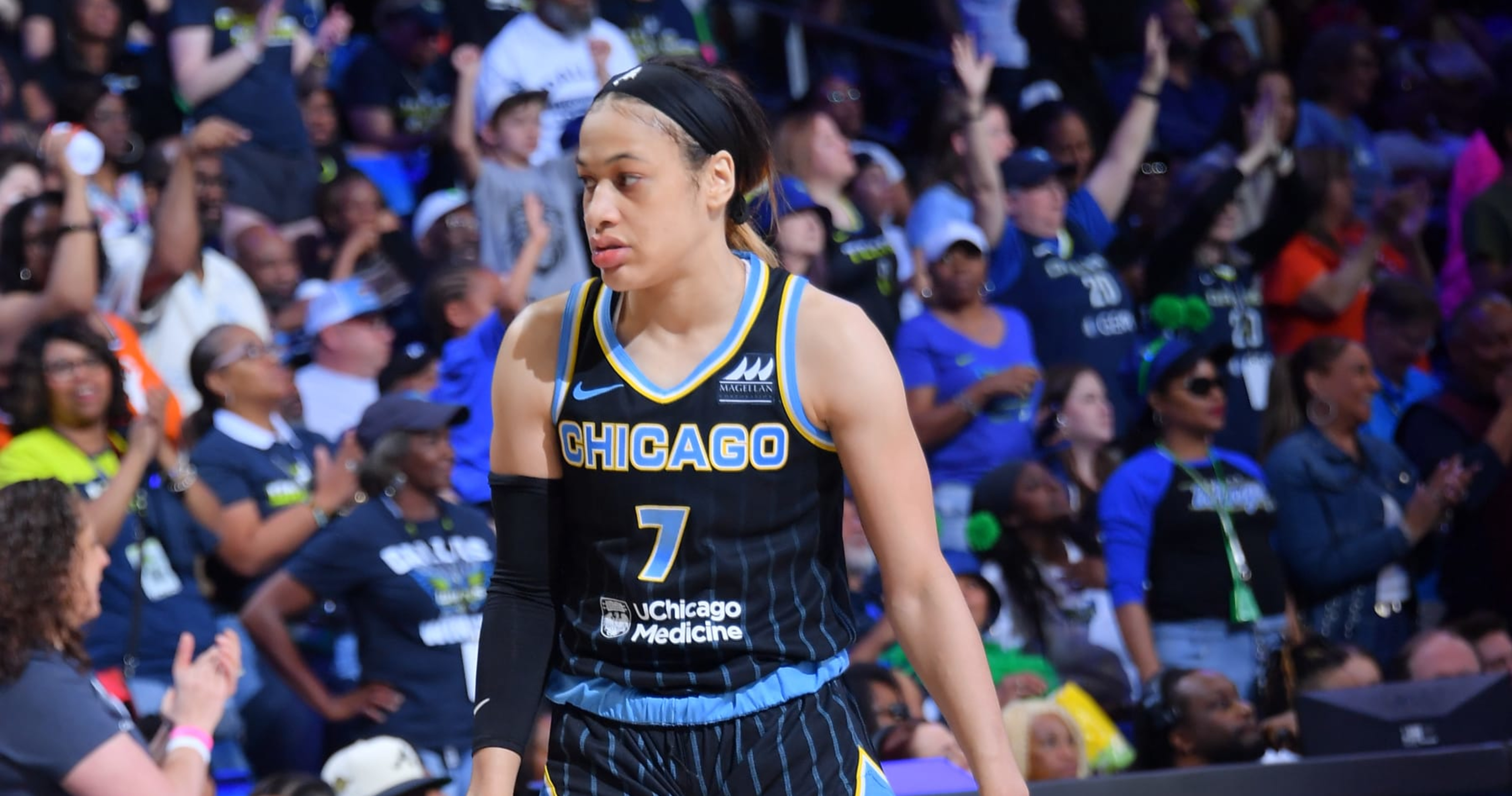 Chennedy Carter Criticizes Caitlin Clark, Defends Angel Reese Amid Controversy