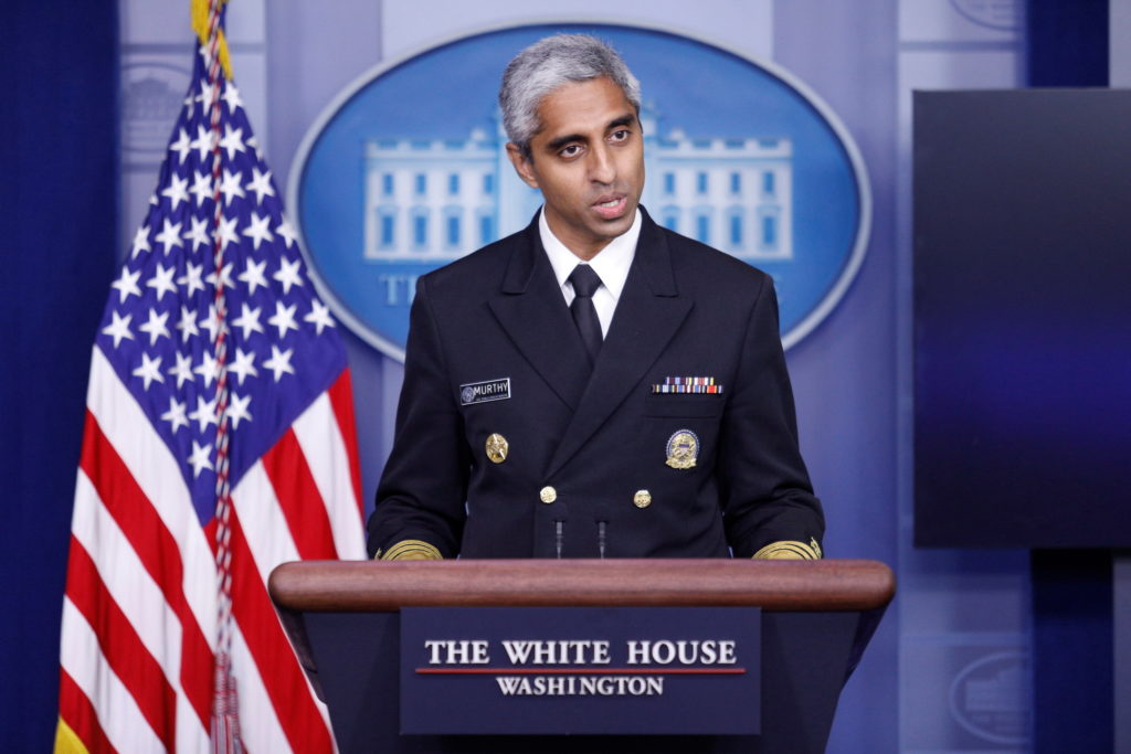 Surgeon General addresses loneliness epidemic and proposes solutions.