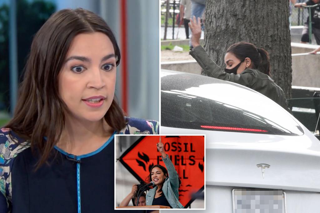 AOC's Tesla Purchase and Union Support Spark Controversy