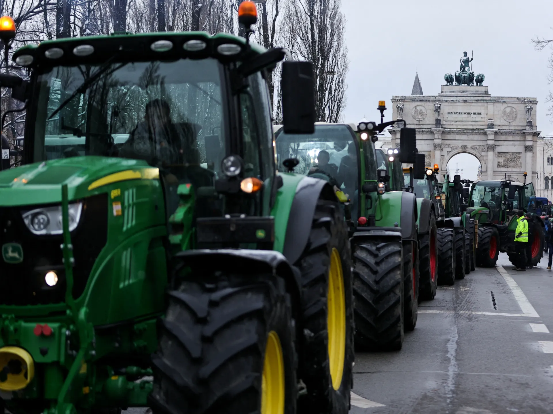 "German Farmers Stage Nationwide Protests Against Subsidy Cuts and Austerity Measures"