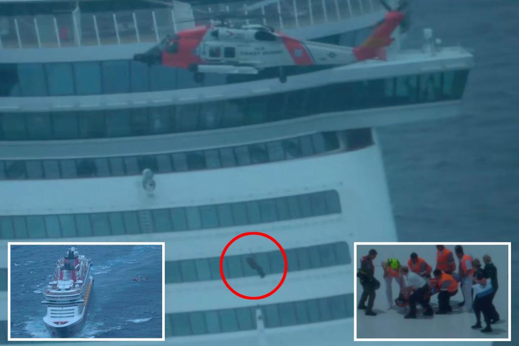 "Pregnant Disney Cruise Passenger Rescued in Dramatic Coast Guard Airlift"