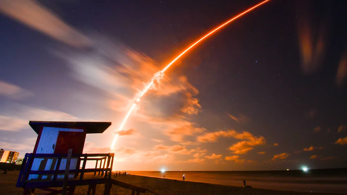 SpaceX's 14th Falcon 9 Launch of May Sends 23 Starlink Satellites into Orbit