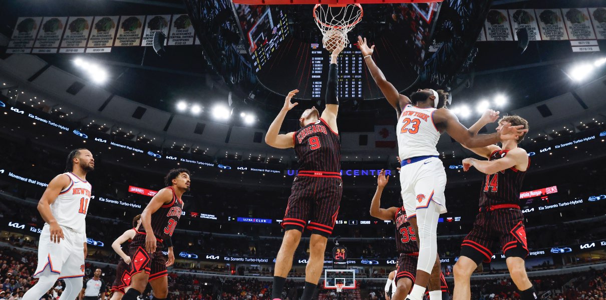 Featured image for Bulls Achieve 5-0 Start with Win Over Knicks in 2025