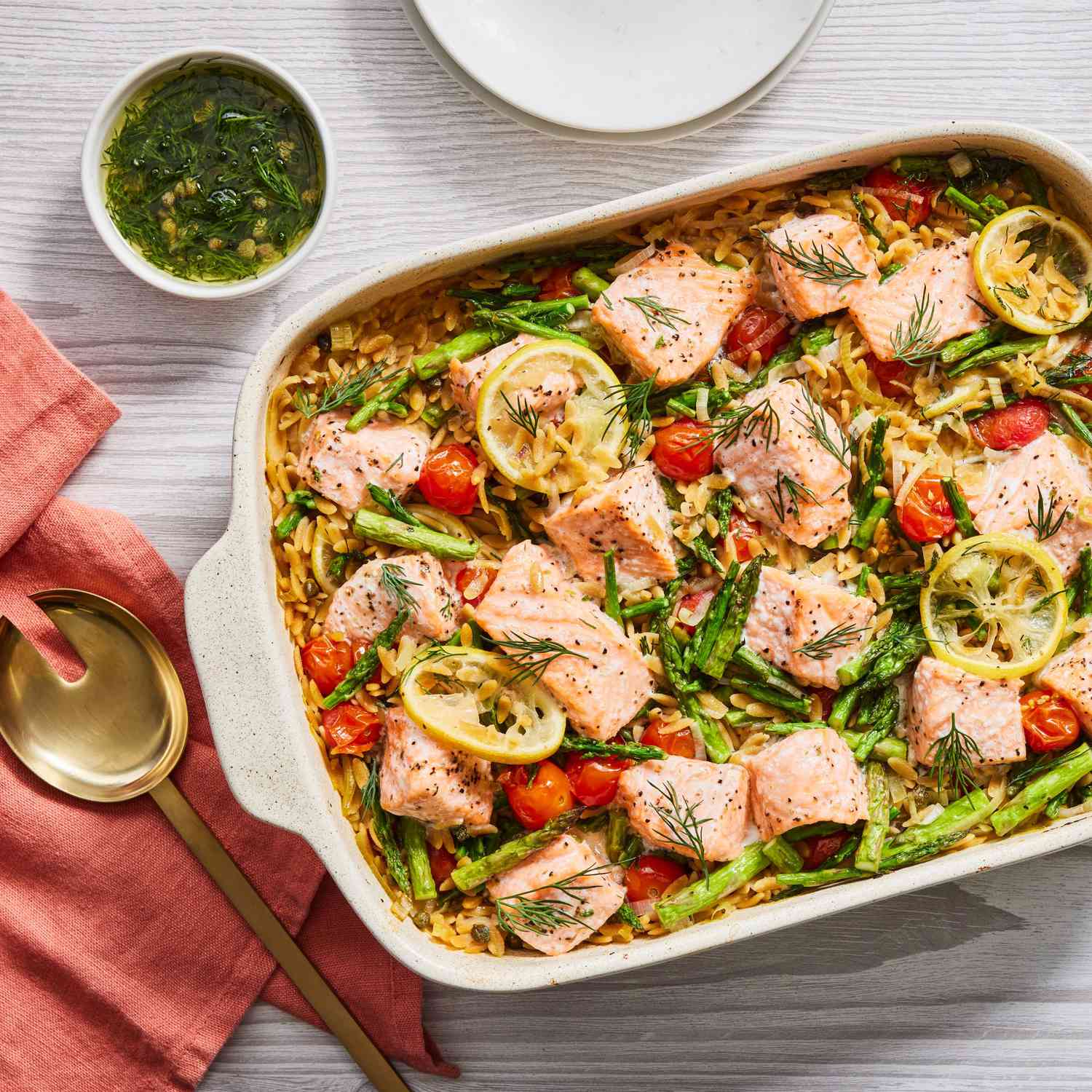 Savor the Flavor: A Nourishing Salmon & Orzo Casserole for Inflammation Relief