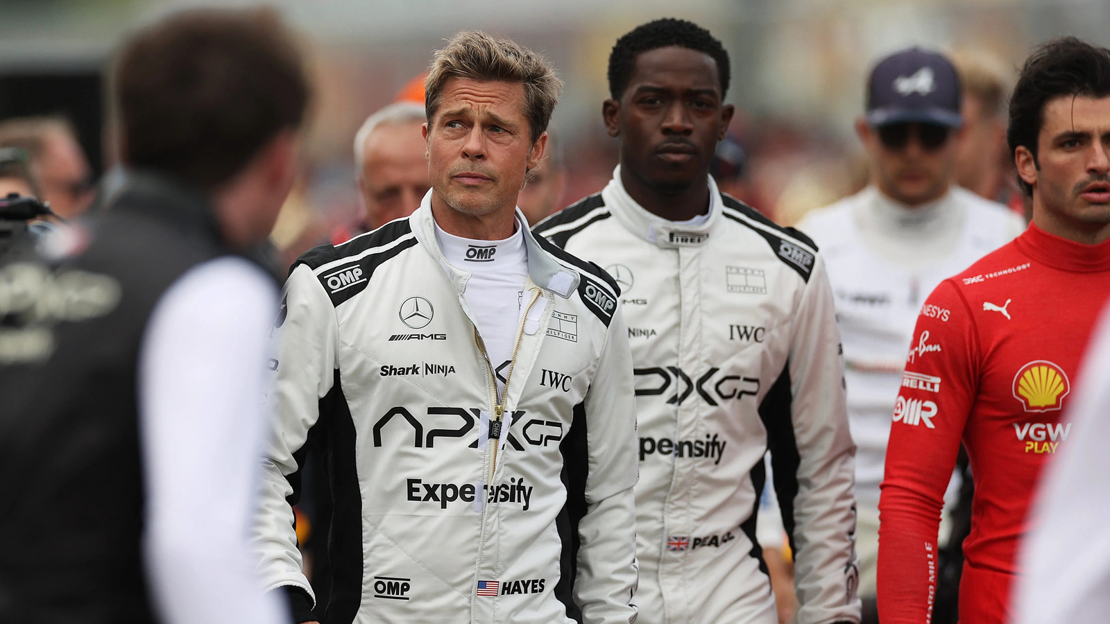Featured image for Apple Unveils Immersive Haptic F1 Movie Trailer Featuring Brad Pitt