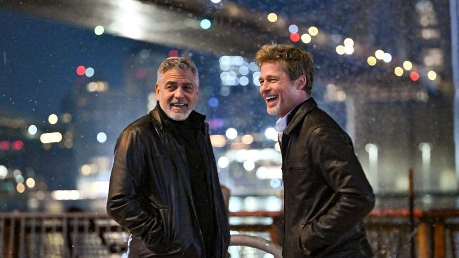Clooney and Pitt Reunite in Action-Packed 'Wolfs' Trailer