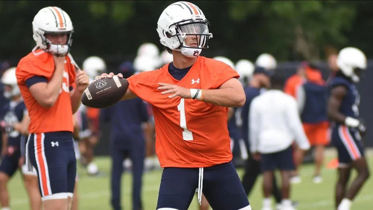 "Michigan State transfer Payton Thorne takes the helm as Auburn's starting QB under Hugh Freeze's offense"