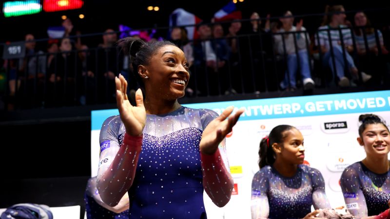 Featured image for Simone Biles' Record-Breaking Success at Gymnastics World Championships