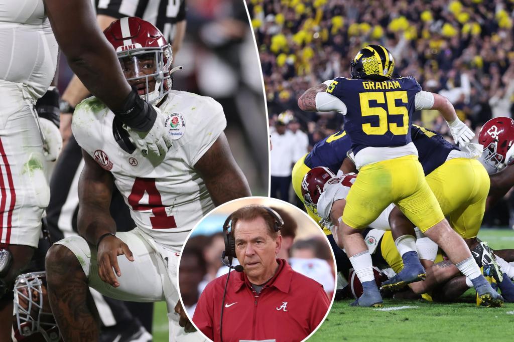 Featured image for Nick Saban Analyzes Alabama's Rose Bowl Defeat and Contemplates Future Challenges