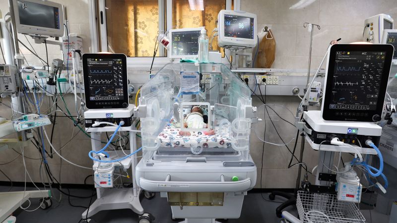 Featured image for Dire Conditions in Gaza's Largest Hospital: Newborns Wrapped in Foil, Evacuations, and Worsening Conditions