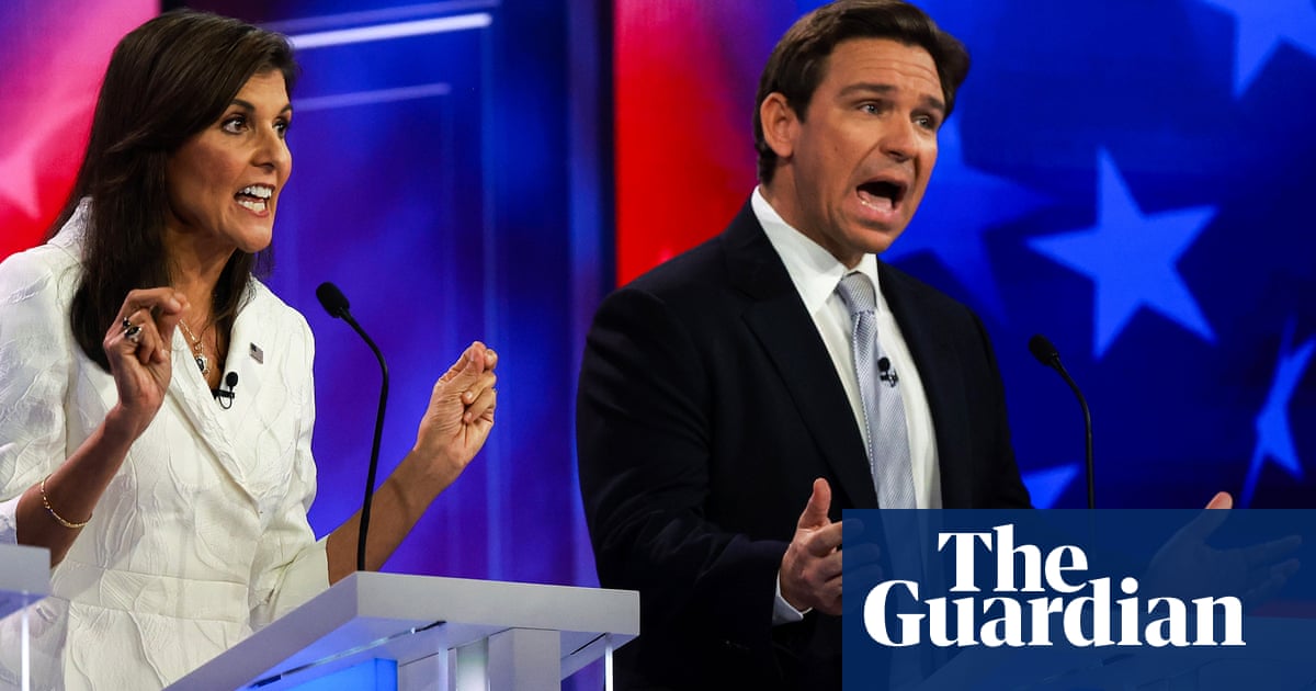 "Trump's Town Hall: Haley vs. DeSantis in Iowa GOP Debate"