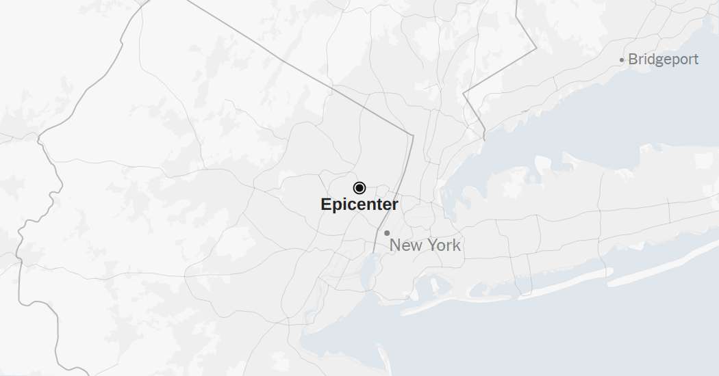 Minor Earthquake Shakes New Jersey and New York City