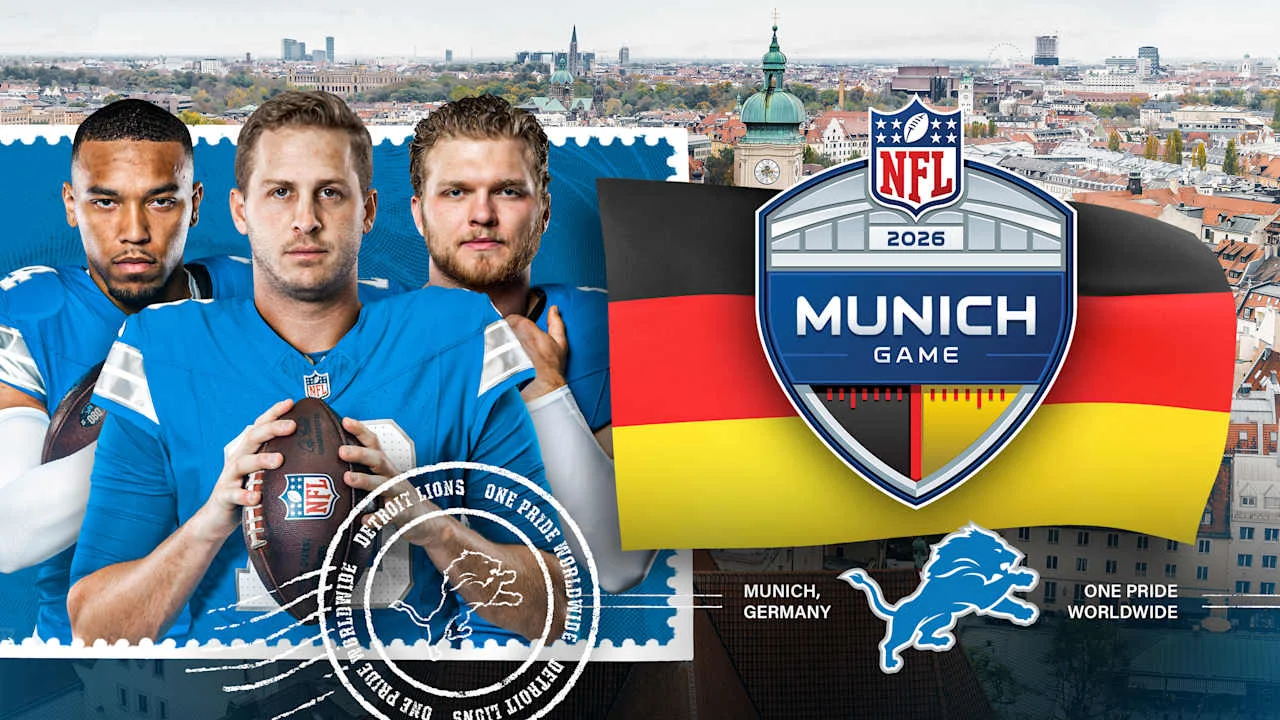 Lions Set to Clash in Munich for 2026 NFL International Game
