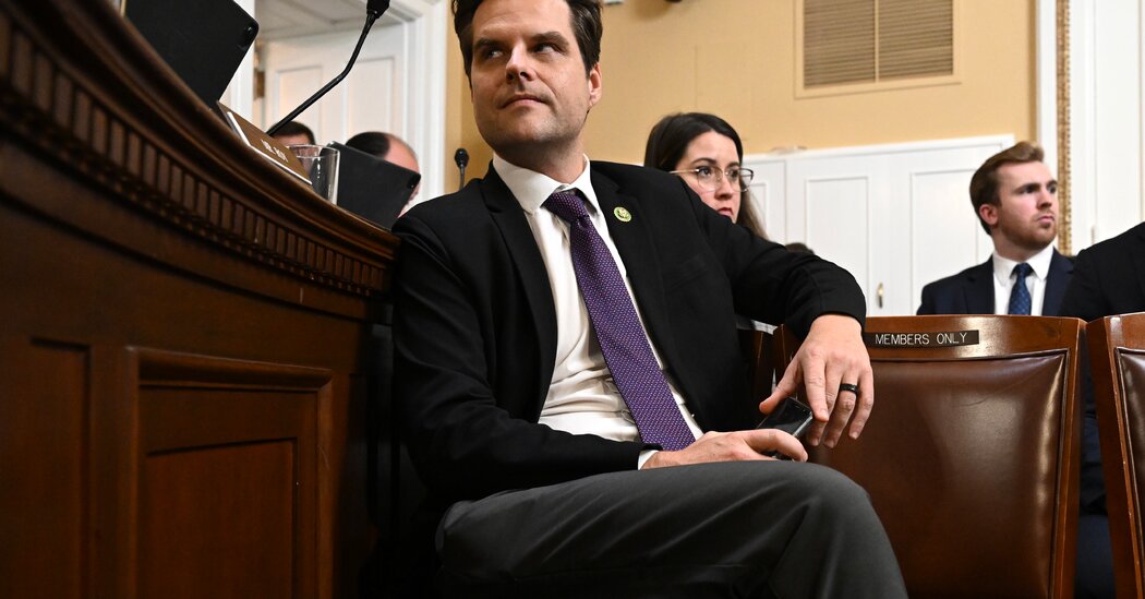 "Gaetz Leads Resistance Against McCarthy as House Nears Shutdown"