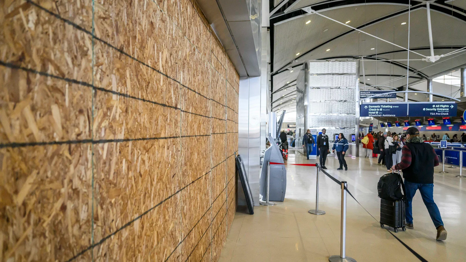 Vehicle crashes into Detroit Metro’s McNamara Terminal; operations back to normal