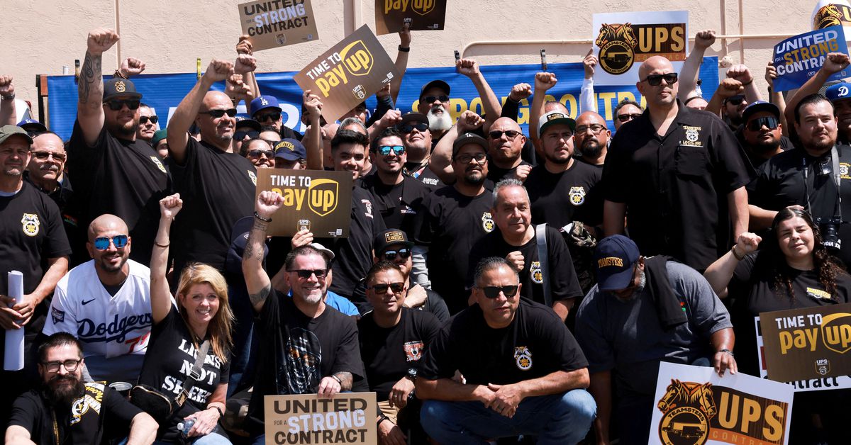 Featured image for UPS Workers Vote on Tentative Deal, Avoiding US Strike