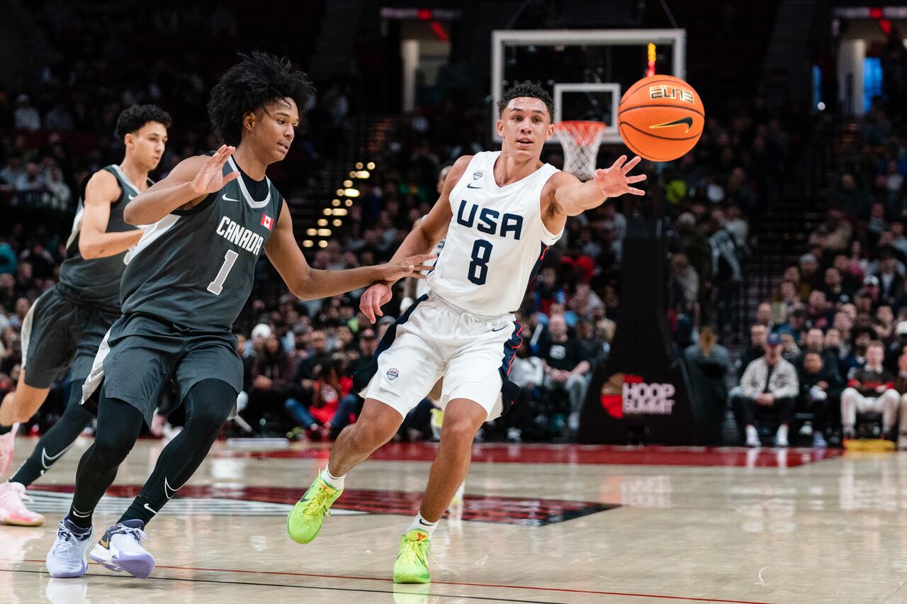 Featured image for Top Performances at 2023 Nike Hoop Summit Showcase Rising Stars.