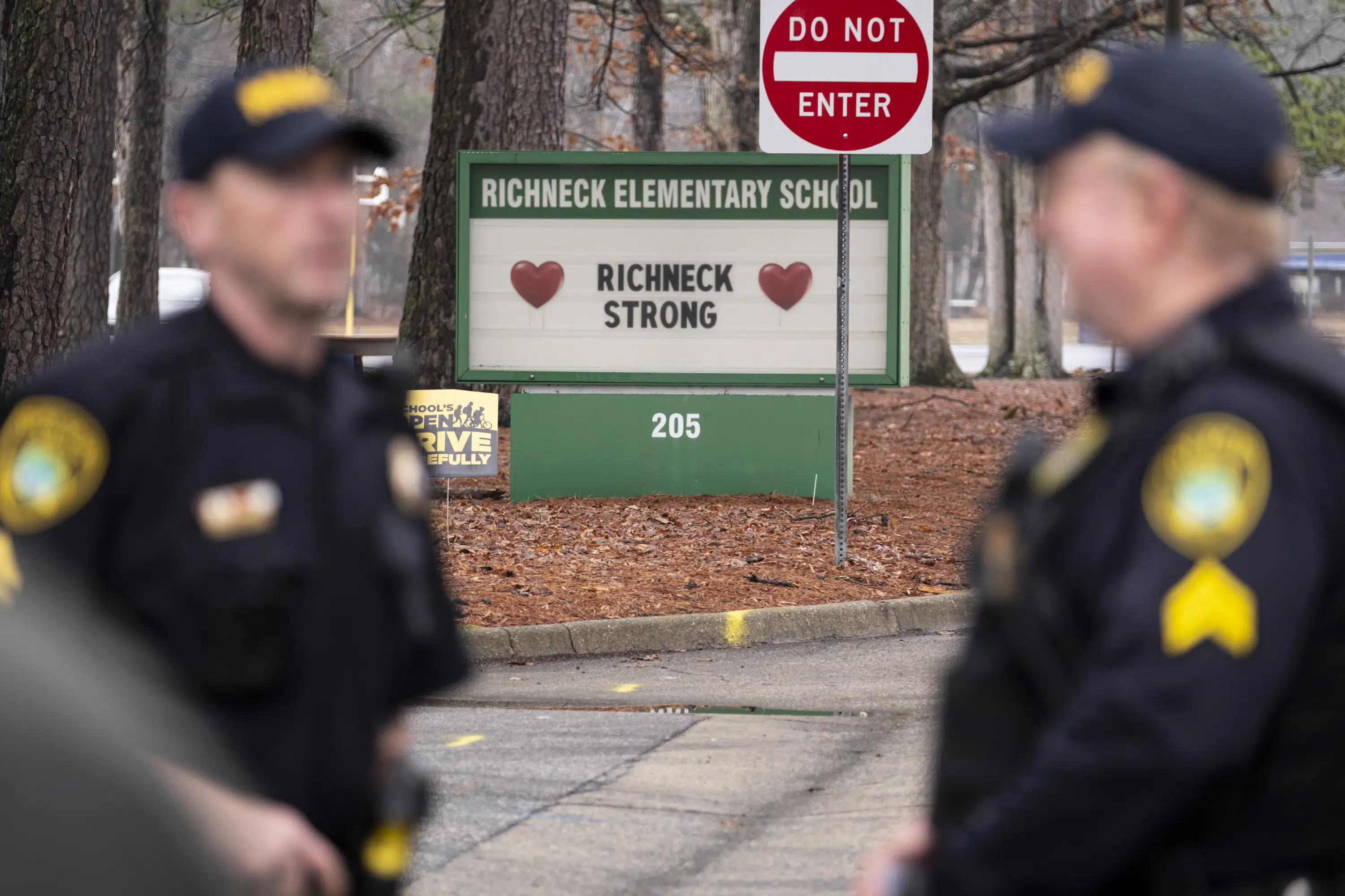 Virginia police arrest mother of boy who shot teacher.